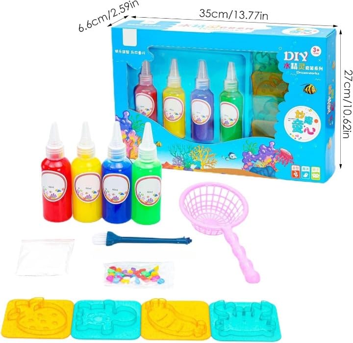 Magic Water Elf 3D Toy Kit – DIY Aqua Fairy Gel Set for Kids