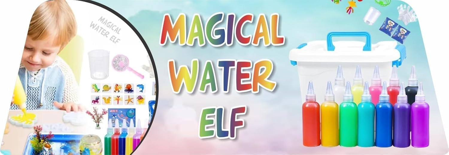 Magic Water Elf 3D Toy Kit – DIY Aqua Fairy Gel Set for Kids