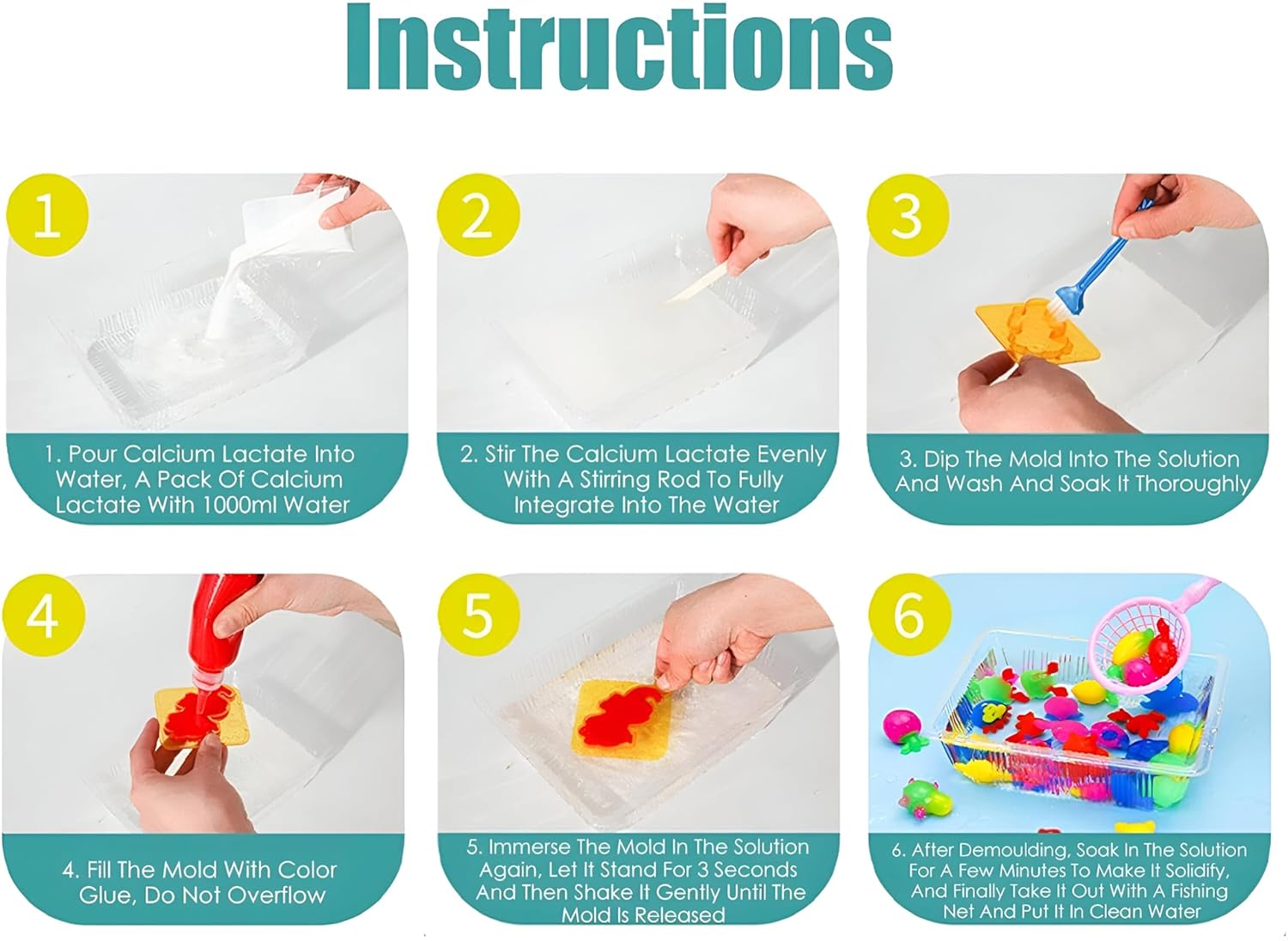 Magic Water Elf 3D Toy Kit – DIY Aqua Fairy Gel Set for Kids