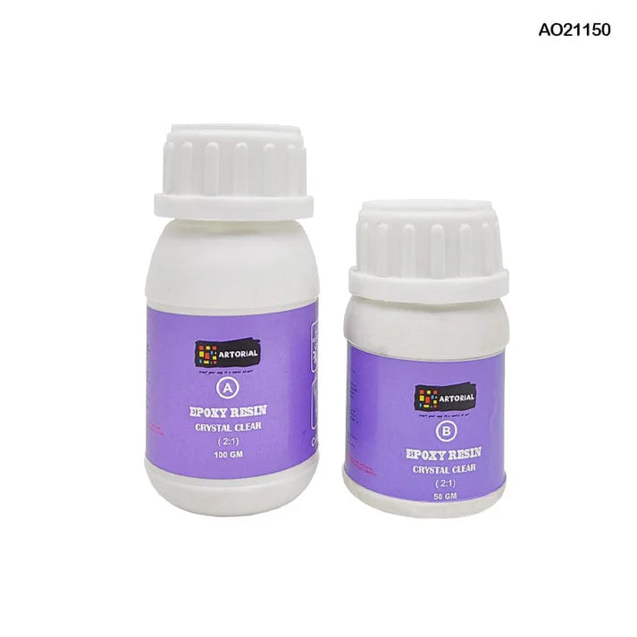 2:1 Epoxy Art Resin & Hardener Kit (150g Total)
