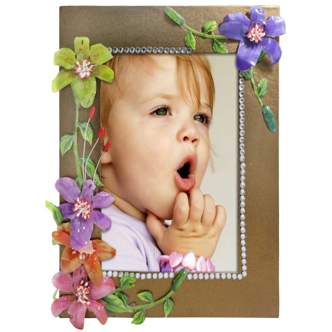 Botanical Blossoms: Resin Flower Printed Sheet A4