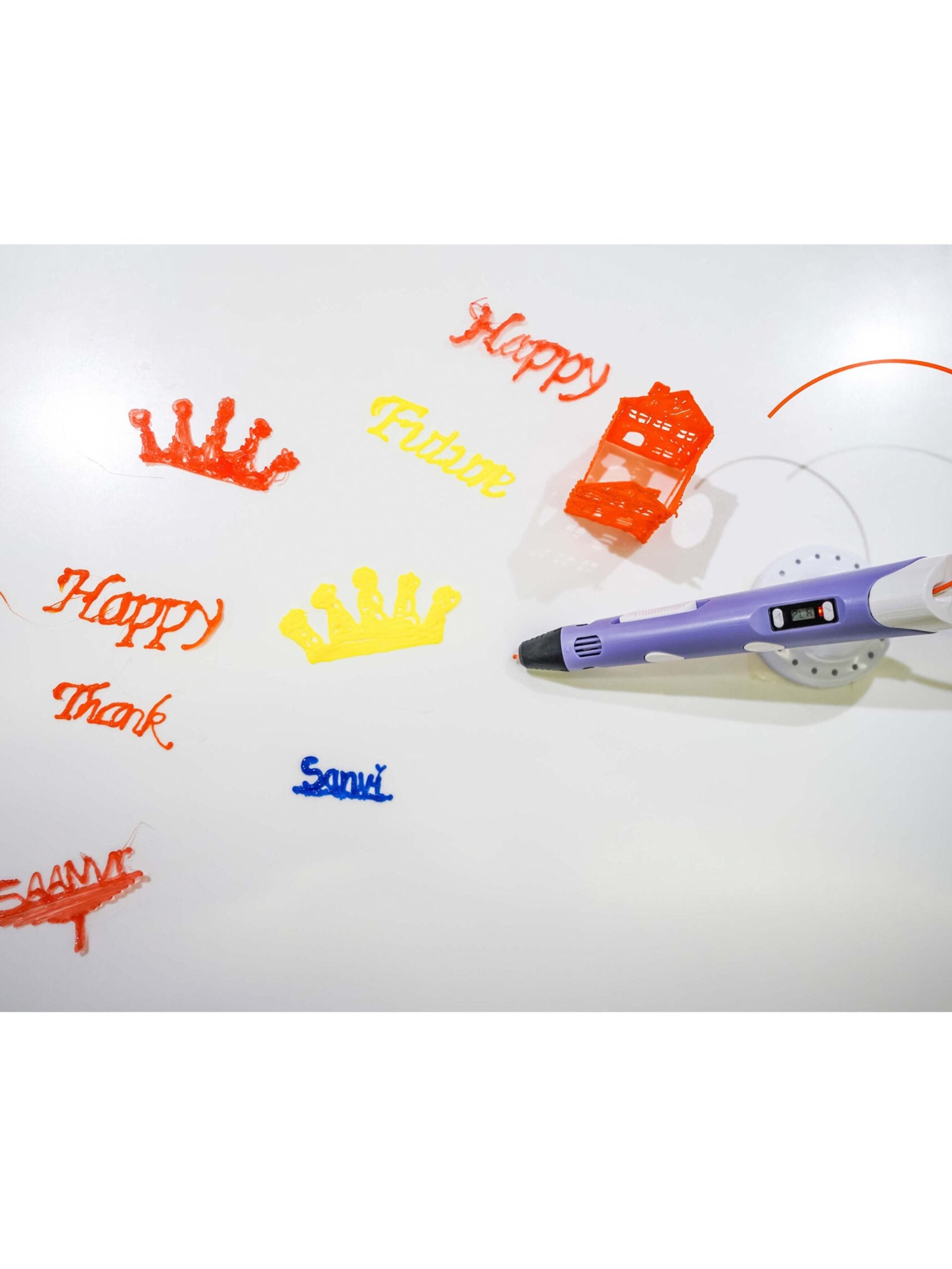 3D Pen for Kids with 3 Color Filament Pack