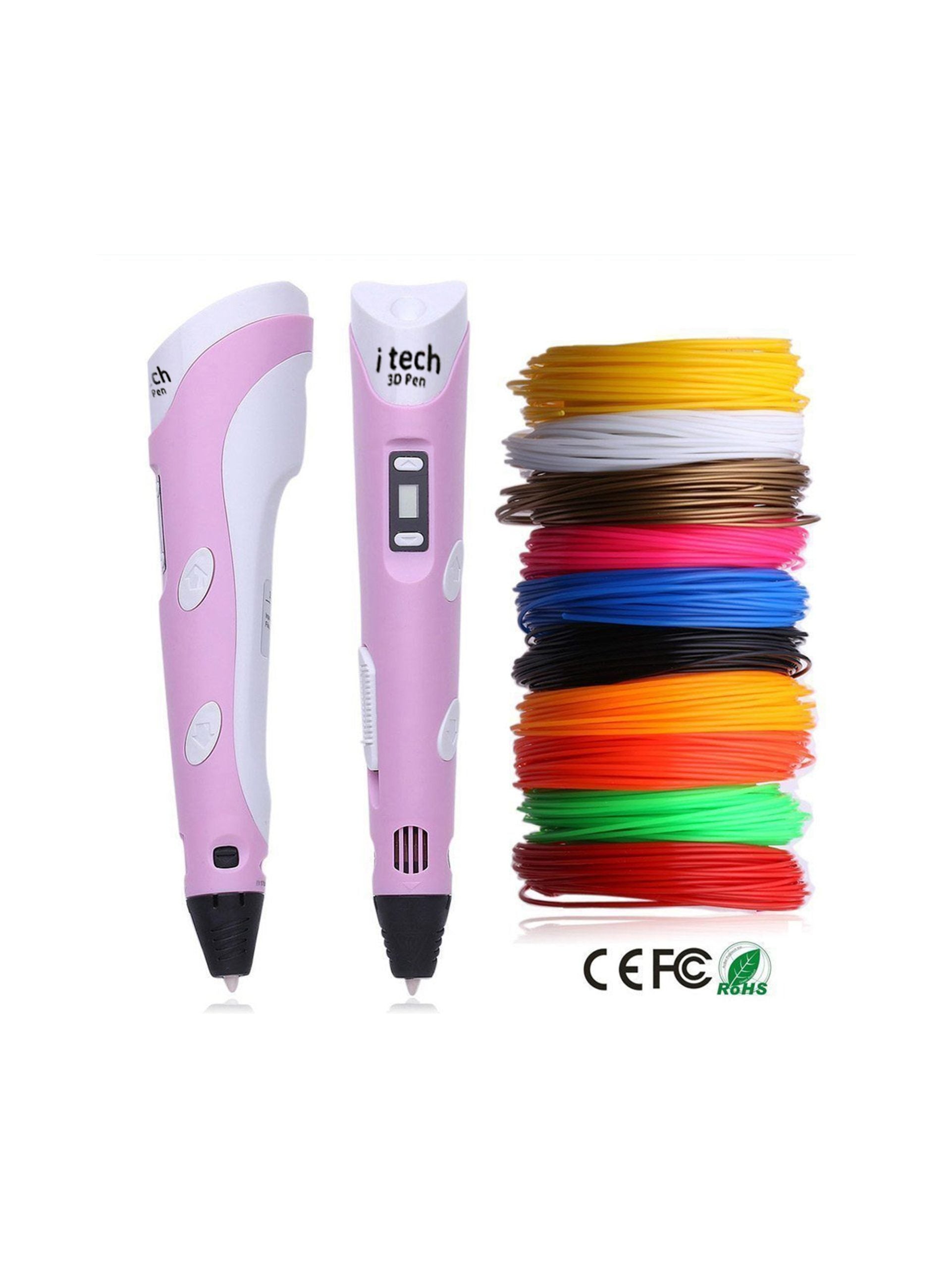3D Pen for Kids with 3 Color Filament Pack