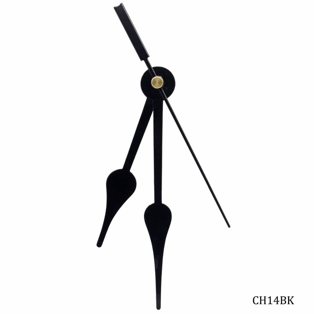 13.5cm  Long Spade Hands for DIY Clock hands black colour