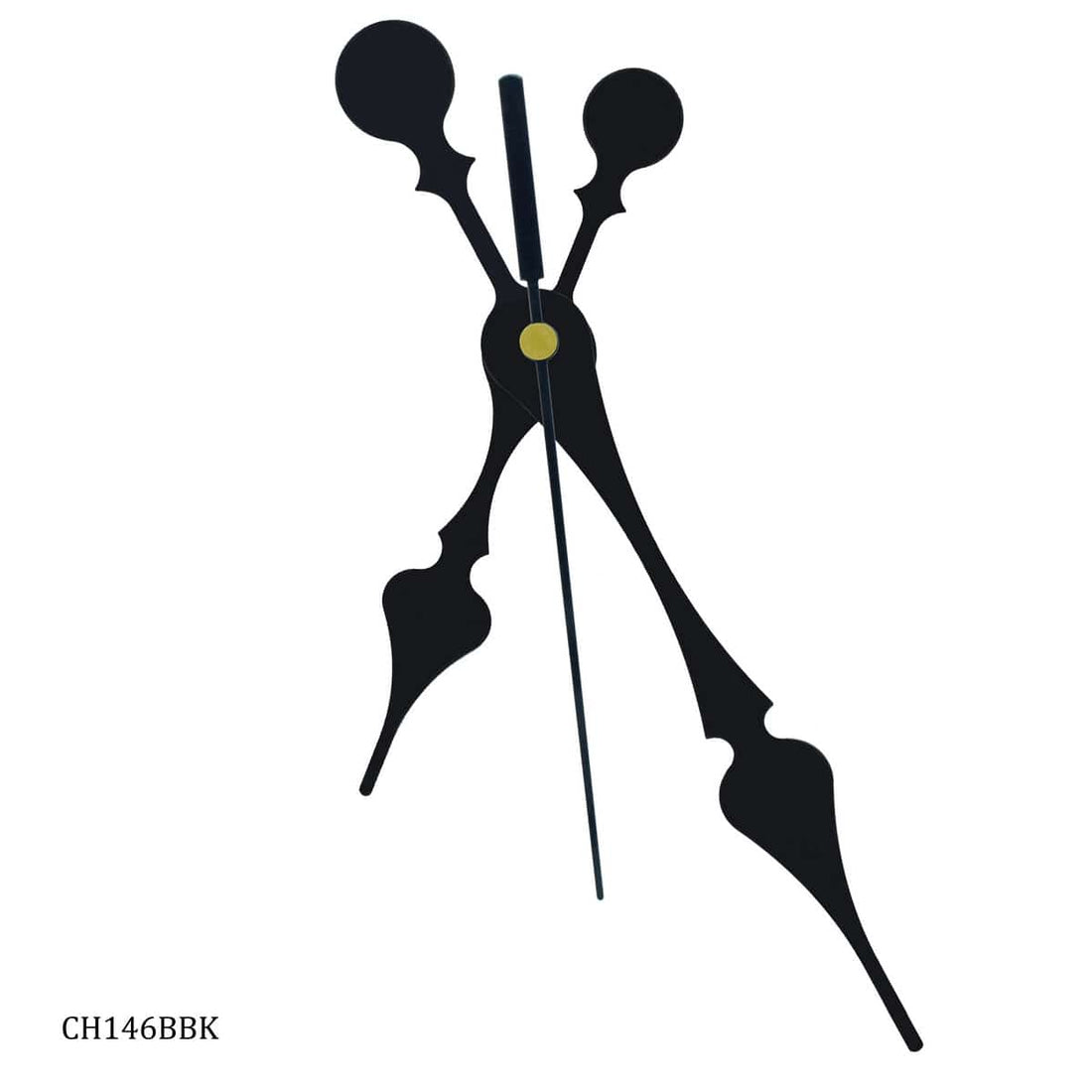 Clock Hands Set Big Jumbo Black