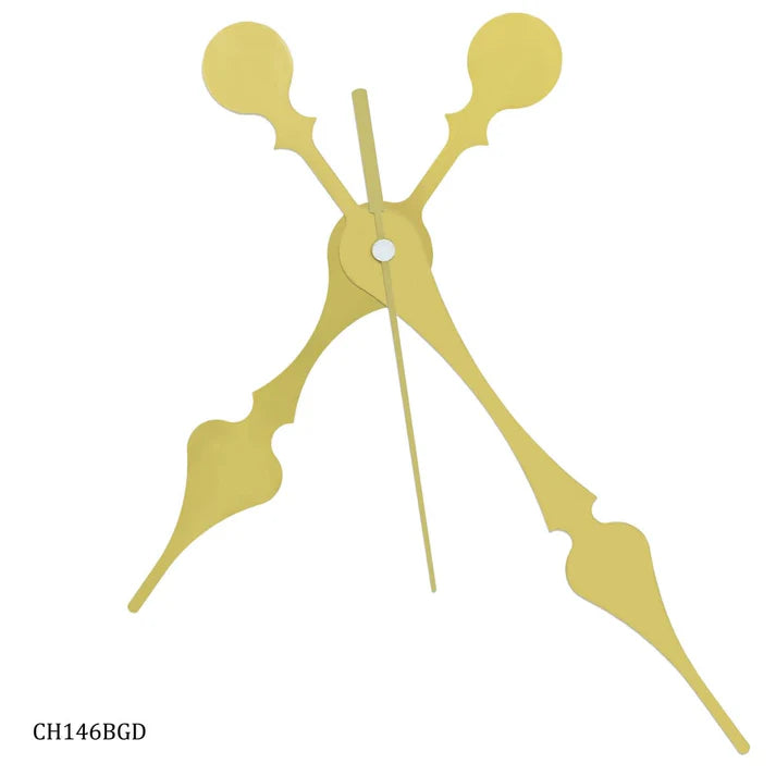 Clock Hands Set Big Jumbo Gold CH146BGD