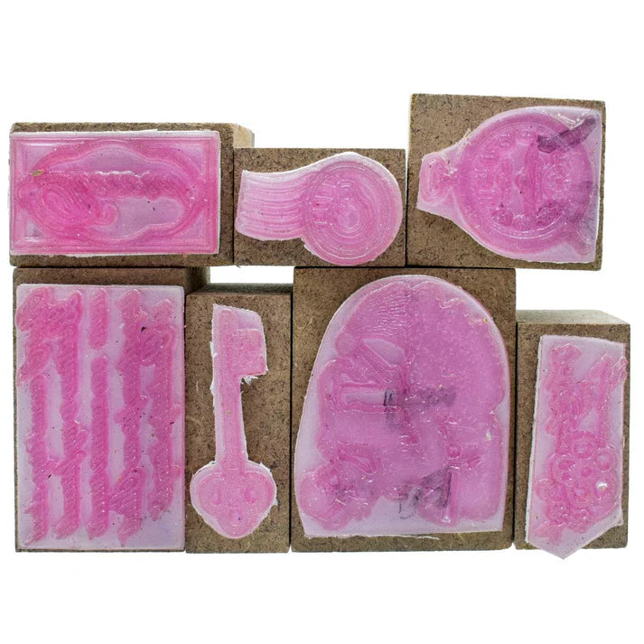 Craft Stamp Set Clock Key 7 Pcs Set CSSC05