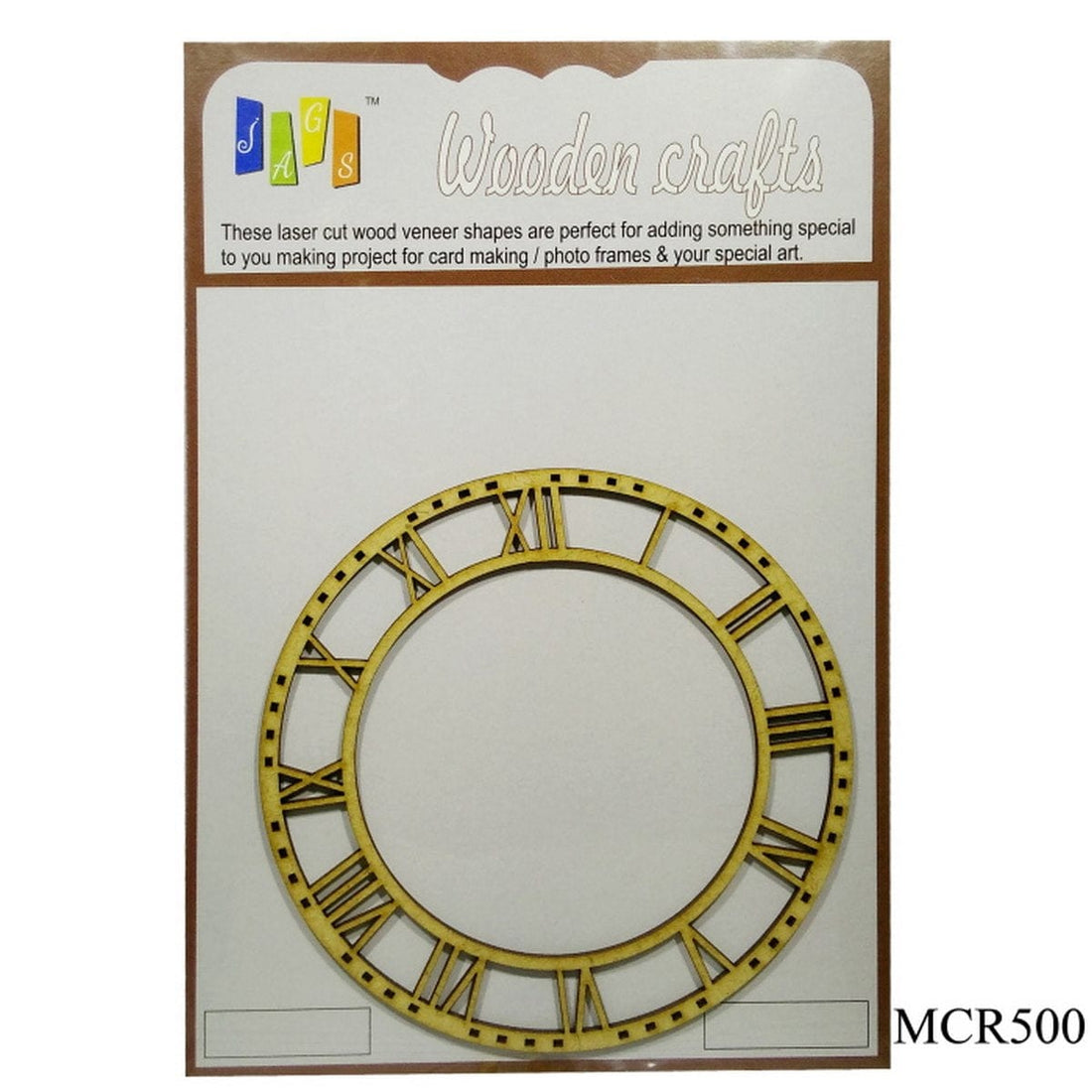 MDF Clock Roman 5inch