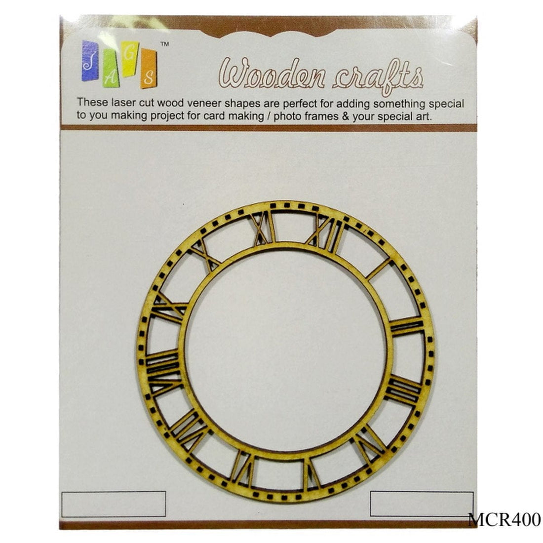 MDF Roman Clock  (4inch)