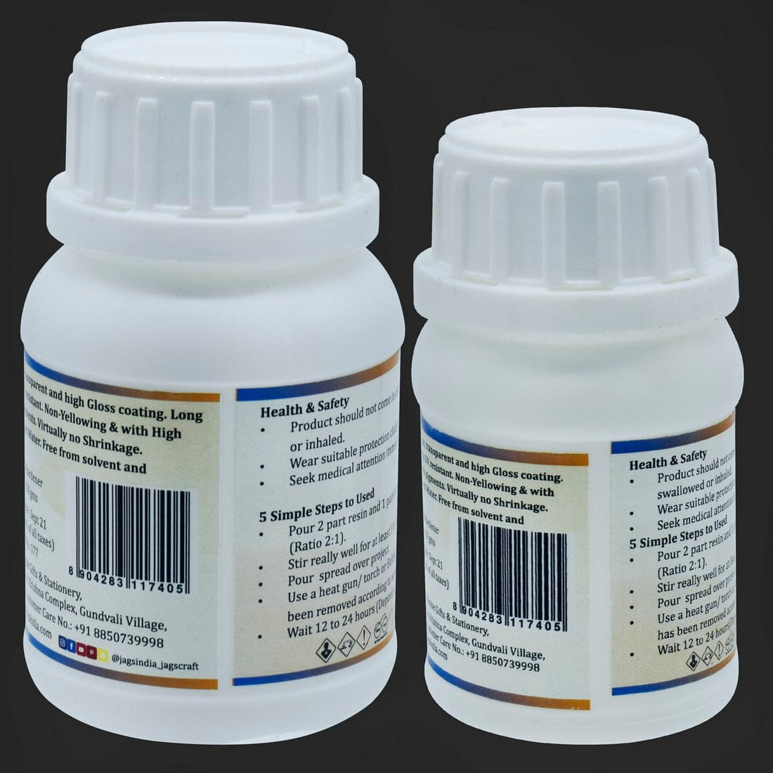 Ultra Clear Resin 100Gms Hardener 50Gms UCR150