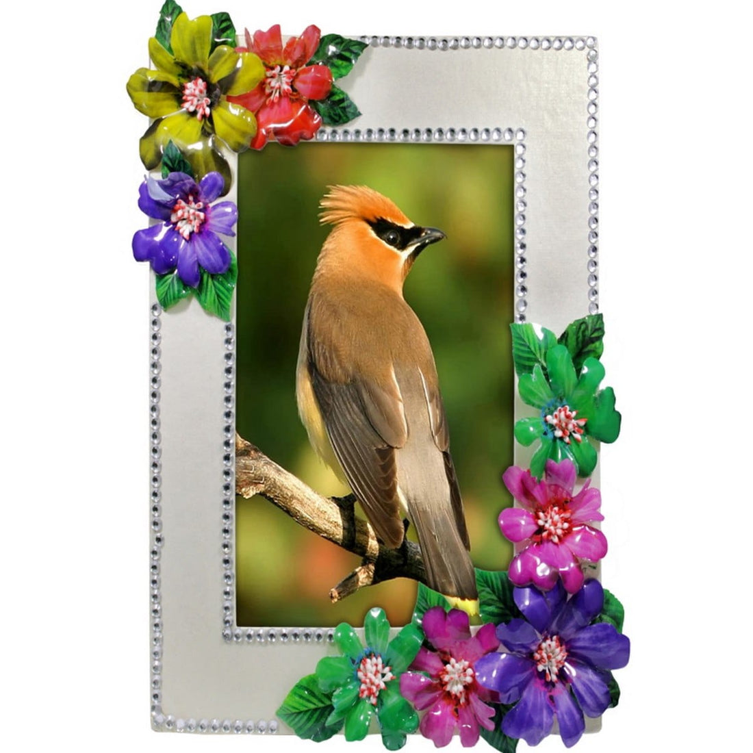 Blossom Dreams: Resin Flower Printed Sheet A4