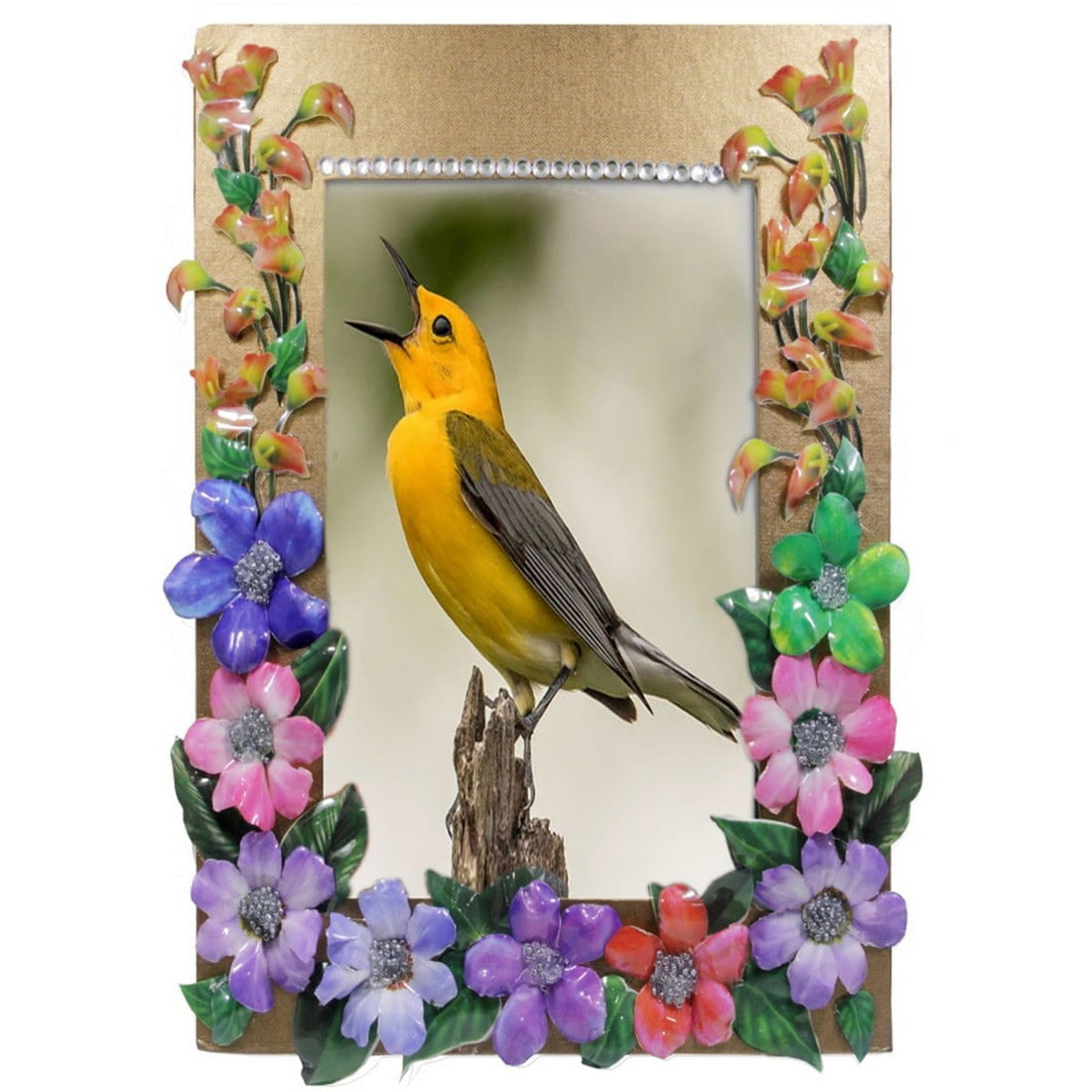 Floral Delights: Resin Flower Printed Sheet A4