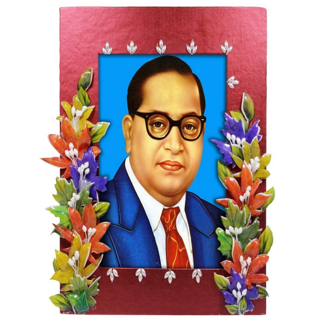 Floral Harmony: Resin Flower Printed Sheet A4