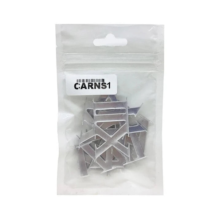 Clock Acrylic Roman 1 Silver (Carns1)